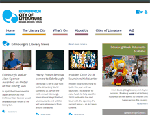 Tablet Screenshot of cityofliterature.com